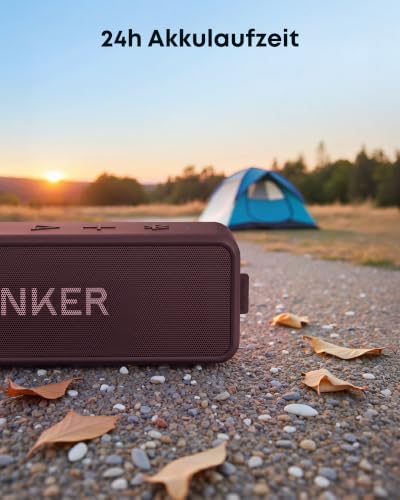 soundcore 2 by Anker Bluetooth Lautspreche(burgundy) – Ansicht 6