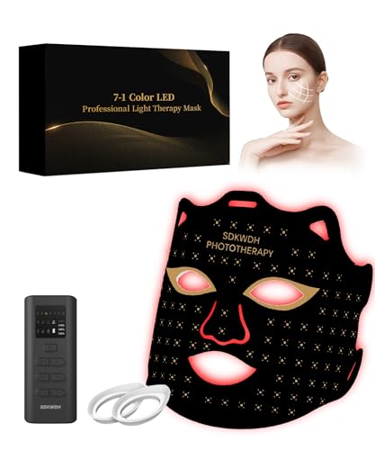 best led face mask light therapy