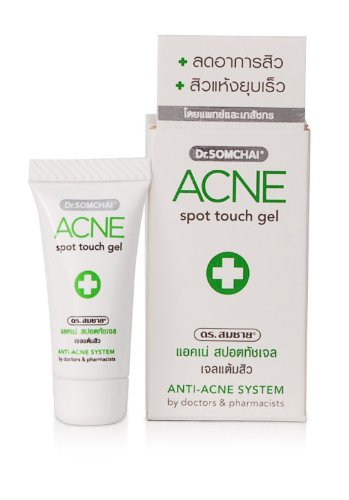 Dr. Somchai Acne Spot Touch Gel Treatment Pimple Clear up Anti-acne Unclog Pores