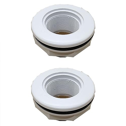 TOWARDSNAN 2 conectores de manguera de piscina de 1.5 pulgadas para SP1023, ajuste de entrada de retorno sin fugas, tapón de conexión, parte de filtro, juego de conexión de repuesto, adaptador de