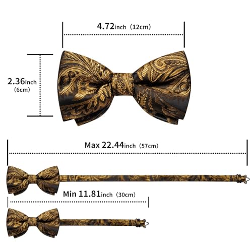 Set Corbatín, Pañuelo y Gemelos para Hombre miniatura 7