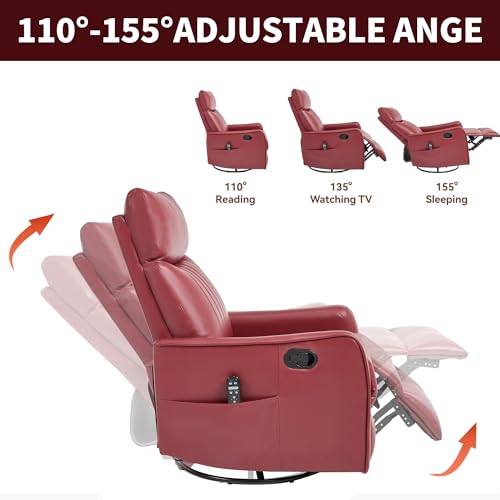 Sillón Plegable Velour Rojo miniatura 5