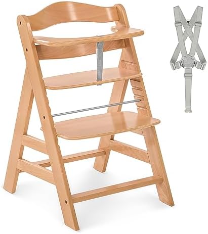 hauck Alpha Plus Trona Evolutiva Madera de Haya Certificada FSC® | Sillas Tronas...