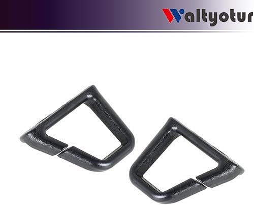 Miniatura 4 de waltyotur 2 guías de hombro convertibles de ébano negro para cinturón de seguridad para Camaro Firebird 1993-2002 Reemplazo para 16817202 16817203