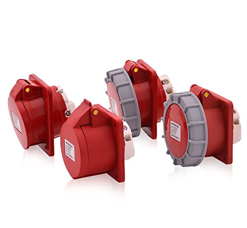 CEE Presa di corrente trifase dritta 32A 400V 6h