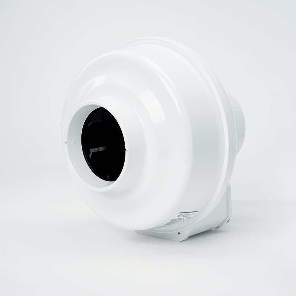 Rn2 Radon Fan - 4.5" Duct - 123 cfm