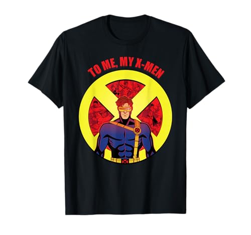 Image of Marvel Studios X-Men ’97 Cyclops X-Logo To Me My X-Men T-Shirt