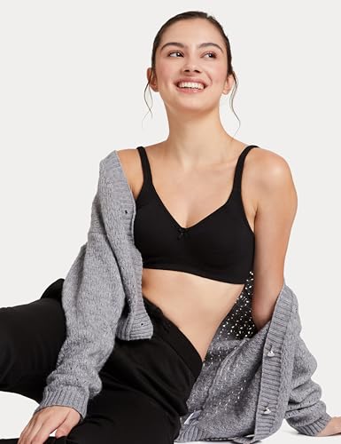 Image of Amazon Brand - Symbol Women's Shaper Bra| Full Coverage | Non Padded |Non Wired | Seamless Cups | Cotton Strech