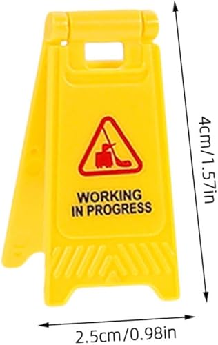 Miniatura 2 de Señales de tráfico para niños, 25 mini señales de tráfico en miniatura, conos de tráfico en miniatura, juego de calle en miniatura, bloques de