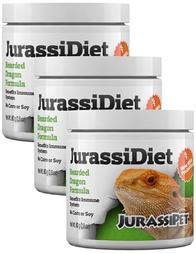 Image of Seachem JurassiDiet - Bearded Dragon, 80 g / 2.8 oz. (Pack of 3)