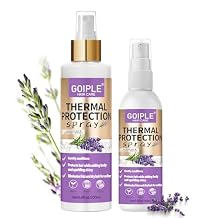 10 in 1 Heat Protectant Spray for Hair Protectant Product- Lavender Hair Heat Protectant Treatment - Repair 450F Thermal Protector- Nourishing Formula Heat Protection Spray for Damage & Tame Frizz