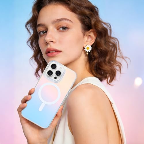 Coque iPhone 16 Pro Max antichoc irisée résolvant le manque de style - 5