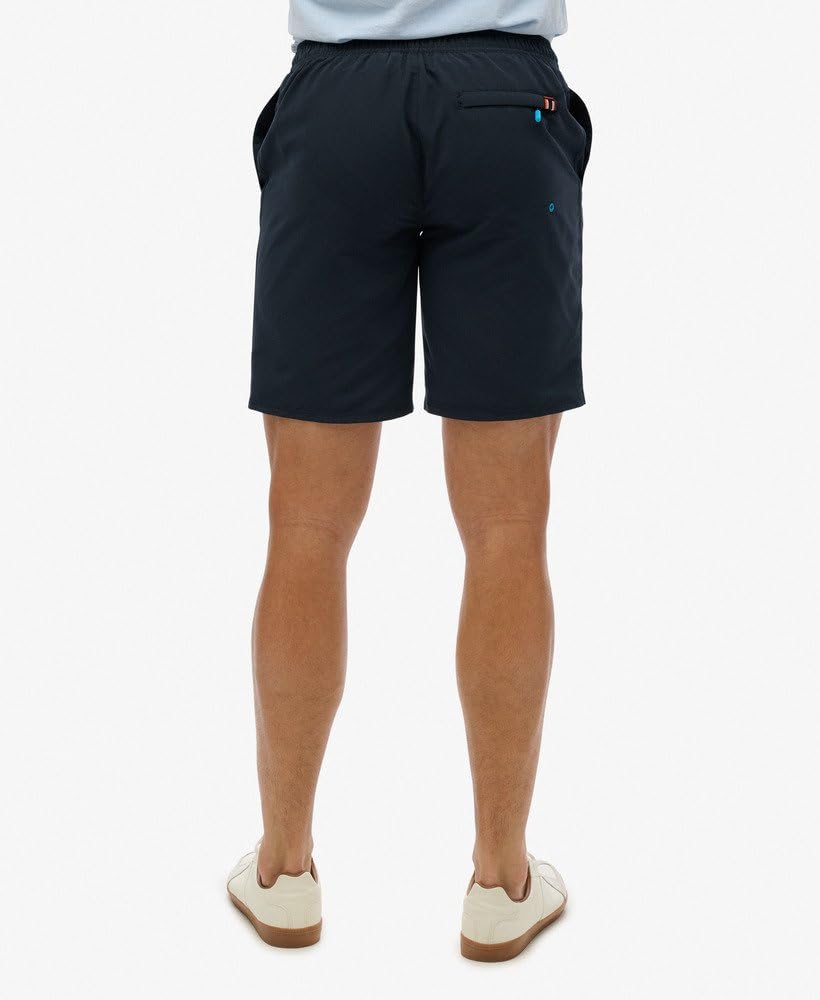 Superdry Herren Klassische 48-cm-Boardshorts mit Logo