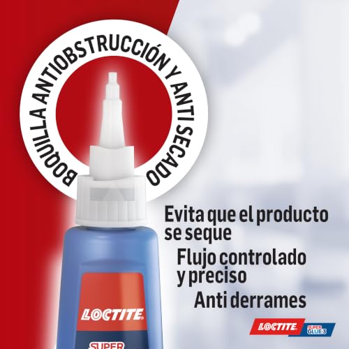 Miniatura 6 de Loctite Super Glue-3 Xxl, Pegamento Universal Triple Resistencia, Adhesivo Para Uso Intensivo, Pegamento Instantáneo, Transparente Y Extrafuerte, 1x20 G