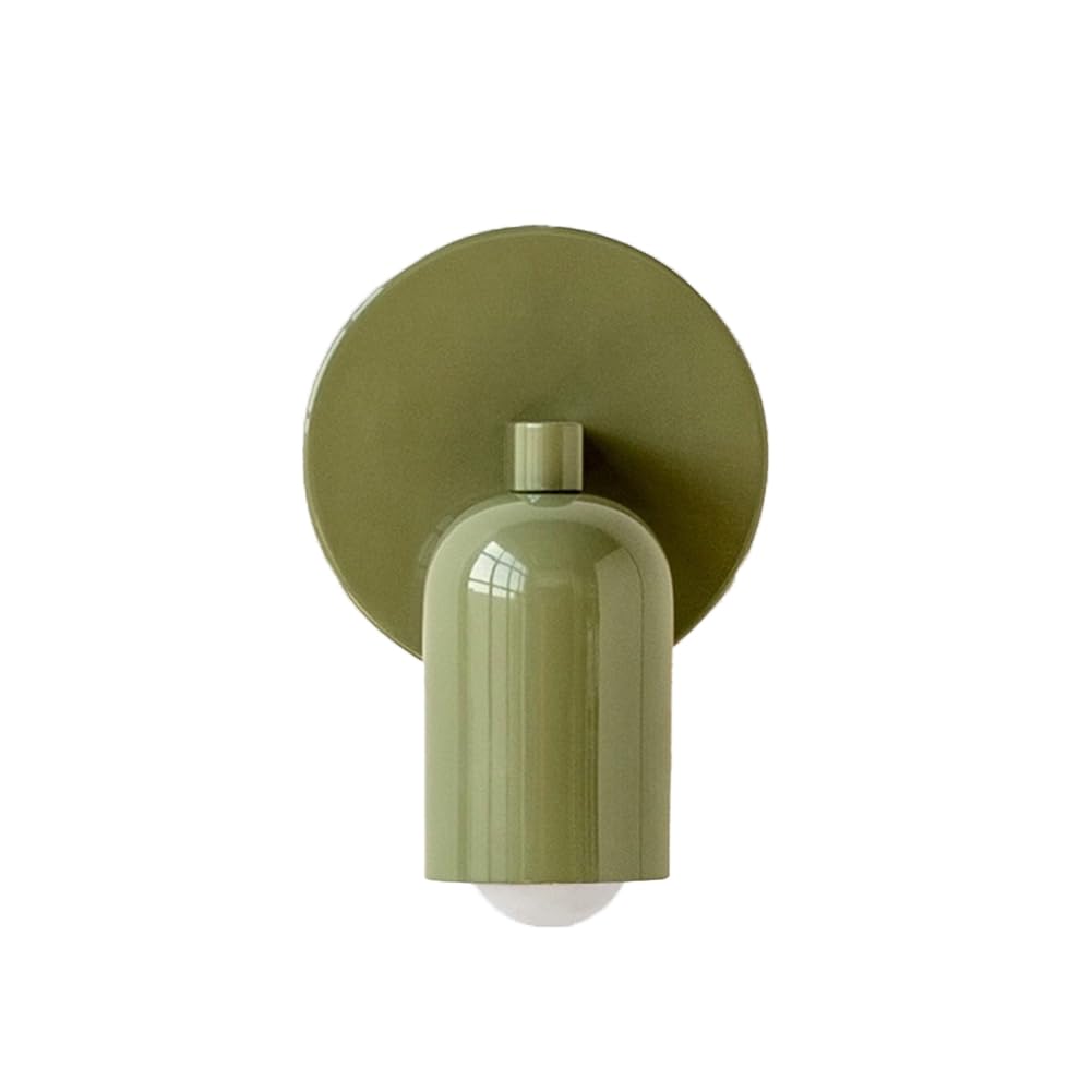 CTRLZS Colorful Nordic Wall Mounted Lamp Decoration Sconce Light Background Modern Led Lighting E27 Green