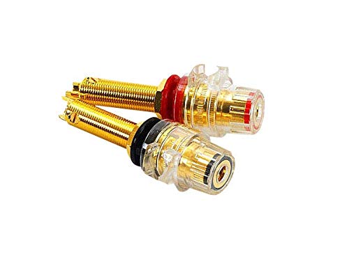 Amazon | 音工房Zオリジナルスピーカーターミナル(2個セット：赤