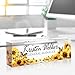 Custom Name Plate for Desk - Acrylic Desk Accessories Name Plate Personalized - Office Personalized Gifts for Coworkers Boss Lady Nurse Social Worker Employee Appreciation Gifts (Yellow)