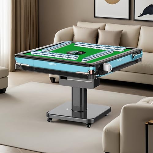 Mesa mahjong automática plegable HappyRock azul cielo miniatura 4
