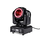 mini led 60W beam moving with Halo Effect RGBW 4in1 dj light beam moving heads lights super bright...