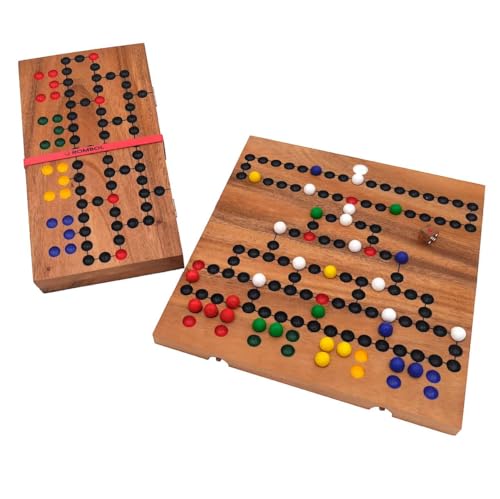 ROMBOL Barrikade - lustiges Würfelspiel für die ganze Familie - Brettspiel ab 6 Jahre, Modell:1