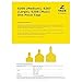 Z Tags 25 Count 1-Piece Blank Tags for Cows, Yellow