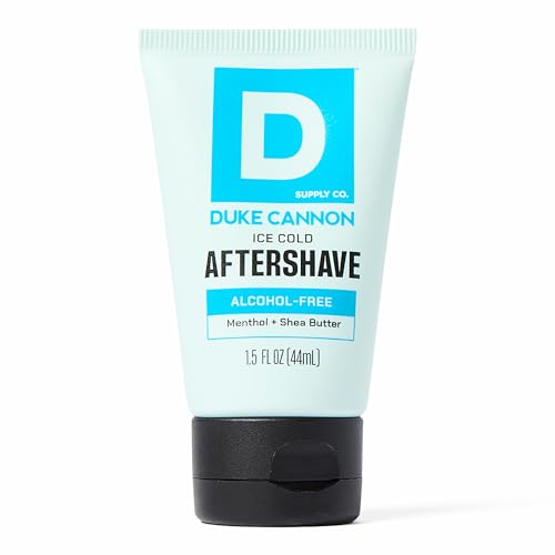 Duke Cannon After Shave Balm for Men, Travel Size 1.5 oz – Soothing Post Shave Lotion for Razor Burn & Sensitive Skin