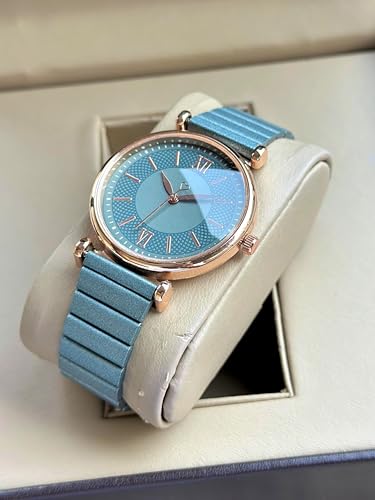 Image of AMERICANVIBER Women's Green Analog Wrist Watch - Elegant Round Dial, Modern Adjustable Strap, Stylish Lightweight Casual & Office Wear Watch for Girls & Ladies, Perfect Daily Use Fashion Accessory
