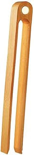 1 Piece Magnetic Toaster Tong Bamboo Toaster Tong Kitchen Toast Tongs Food Tong for Cooking and Holding Toast Bread