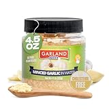 Garland Food Minced Garlic in Water 4.5 oz – Made in the USA - Minced Garlic in Jar for Fresh Flavor, Time-Saving Prep, and Versatile Uses in Every Dish
