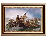 Washington Crossing the Delaware es una pintura al óleo sobre lienzo 1851 del artista alemán americano Emanuel Gottlieb Leutze.