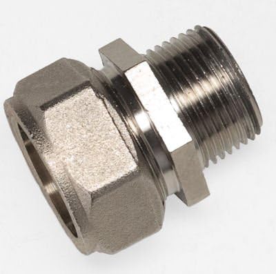 STAINLESS STEEL RapidAir MaxLINE Piping 1/2 NPT Adaptor Pipe Fitting M8030 Max Line Rapid Air