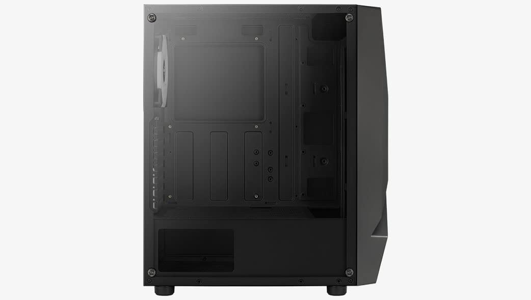 Caja Media Torre ATX AeroCool Scape V2 RGB con Panel acristalado, Color Negro