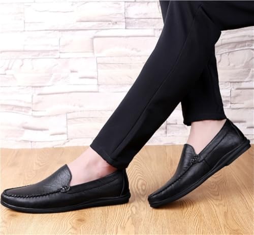 Mens Loafers Business Casual Shoes Leather Comfortable Wedding Dress Shoes for Men Office Work2