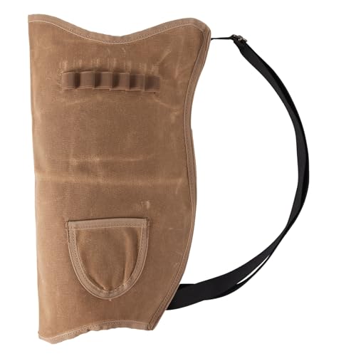 HERSENT Archery Bow Carrier with Arrow Slots,Archery Back Arrow Quiver Arrow Holder,Adjustable Shoulder Strap for Hiking Hunting,Shooting Targeting,Training,Cosplay,Archer Accessories（Only Bag