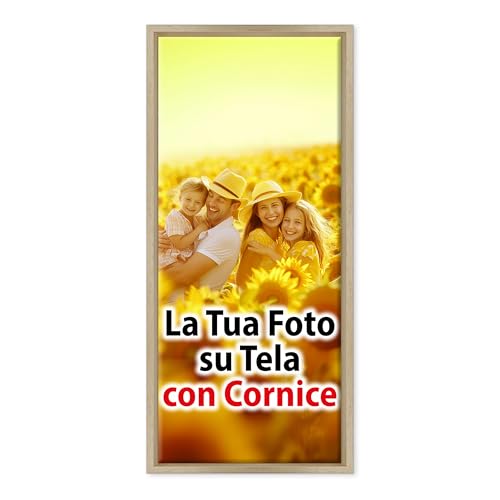 Toile personnalisée photo ConKrea pour décorer un salon moderne