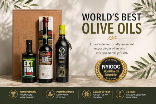 Set de Aceite de Oliva Extra Virgen - Pack 3 botellas 500 ml miniatura 2