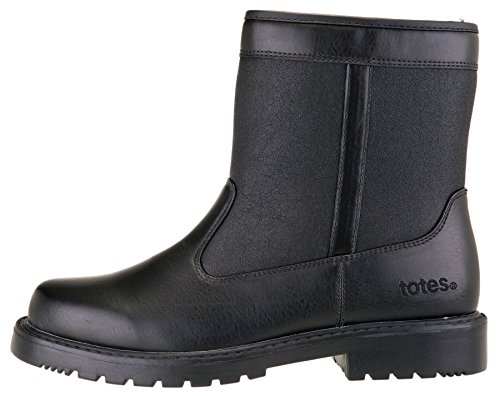 Totes Men's State Waterproof Side Zip Snow Boot (10 2E Us, Black) #TOP6