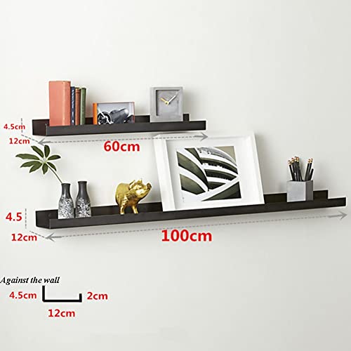 Floating Shelf Floating Shelves Wall Mounted Set Of 2, Metal Wall Shelves Creative Display Stand For Plant Shelf Or Bookshelf, Wall Storage Shelf Background Wall Decoration With Invisible Brackets steampunk buy now online