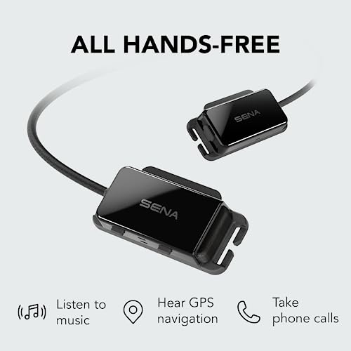 Sena pi, Universal Bluetooth Intercom Headset, Fits Most Cycling and Multi-Sport Helmets