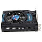 tarjeta grafica 4k para pc 4GB GDDR5: Potente capacidad de procesamiento de imágenes, frecuencia central de 1183MHz, frecuencia principal de memoria de video de 6000MHz, experiencia de juego y aplicación más fluida