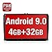 Produktbild PUMPKIN 9 Zoll Android 9.0 Autoradio für VW Radio Mit PX6 RK 3399 4G+32G Unterstützt Bluetooth Navi DAB + WiFi 4G Android Auto USB MicroSD 2 Din