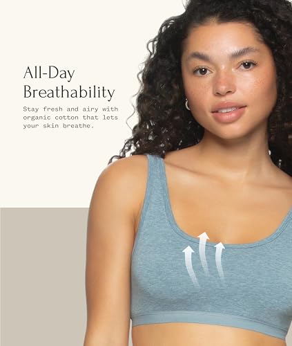 Image of Felina | Organic Cotton Bralette for Women | Super Soft & from Plant-Based Dyes
