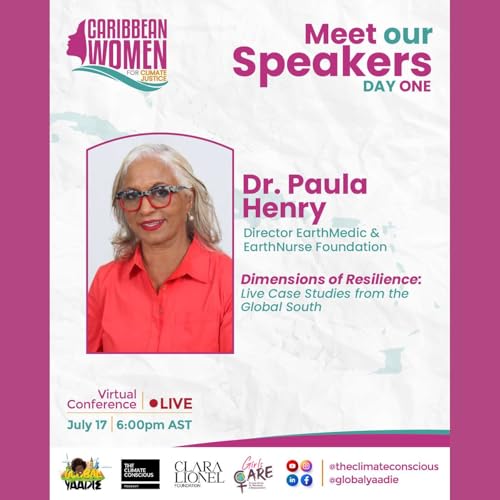 Haiti: Rising from the rubble. A case study on Disaster Management - Dr Paula Henry | CW4CJ 2025 Podcast Por  arte de portada