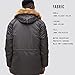Alpha Industries N-3B Slim Fit Parka - Cold Weather Military Issue Parka - Replica Grey, S