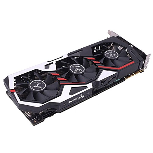AloneA�r�f�I�O���t�B�b�N�X�J�[�h�AiGame GTX 1070ti Vulcan U�g�b�v�O���t�B�b�N�X�J�[�h1607 / 1683mhz 8 G 256bit i3p5 One size �u���b�N AL0001