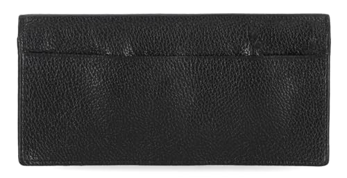 Harley-Davidson Men's Classic Genuine Pebble Leather B&S Long Wallet - Black3
