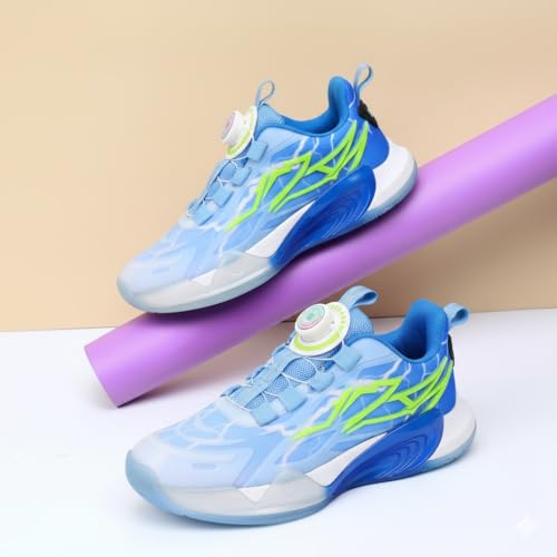 Image of G&D Storm Unisex Kids Shoes with Soft Sole | Rotary Convenience Lock | Air Mesh Upper Breathable, Lightweight | Comfortable & Durable Stylish Indoor & Outdoor| Soft EVA Sports Shoes