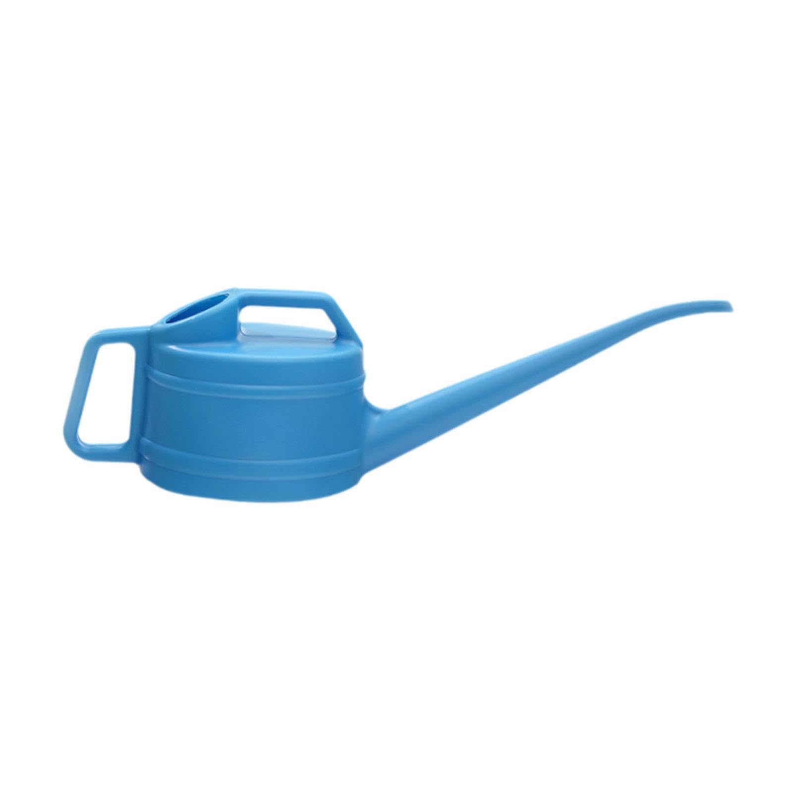 Sharplace Watering Can Watering Pot 2.4L Large Water Can, Durable Plastic Watering Can for Indoor & Outdoor Plants Ideal for Flowers, Greenhouse Bonsai Hanging Plants Houseplants & Gardening, Blue