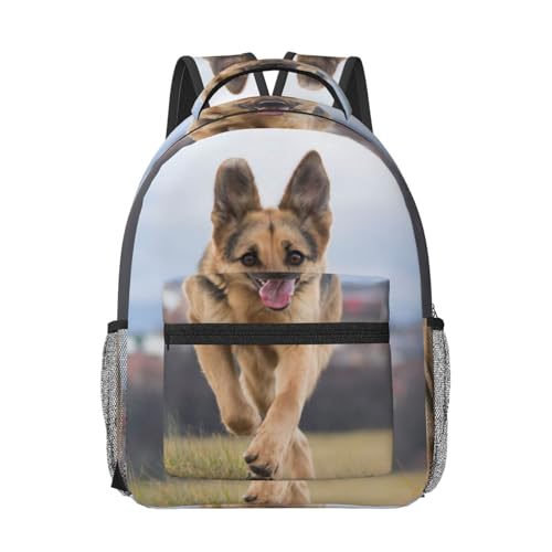 Sac à dos confortable berger allemand résistant à l'eau