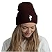 Produktbild Ceoon Strickmütze mit Logo, für Damen und Herren, warme Wintermützen - Schwarz - Einheitsgröße